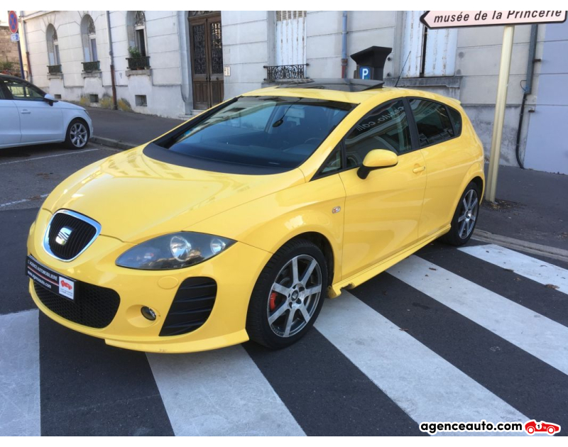 Compra de Coches Usados, Coches Usados Baratos %'|'% Agence Auto Seat Leon 1.9 TDI 105 CH STYLANCE TOP SPORT 2 Violet Año 2007 Manuelle Diesel